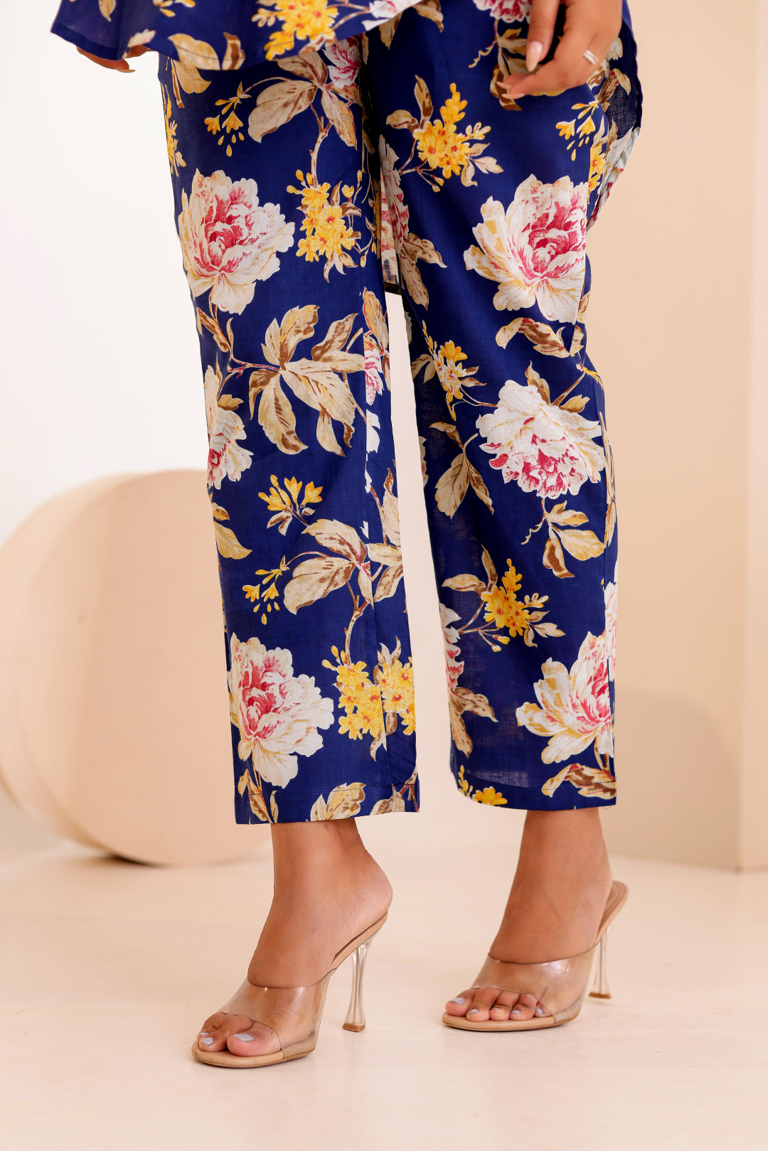 Hibiscus Cotton Coord Set