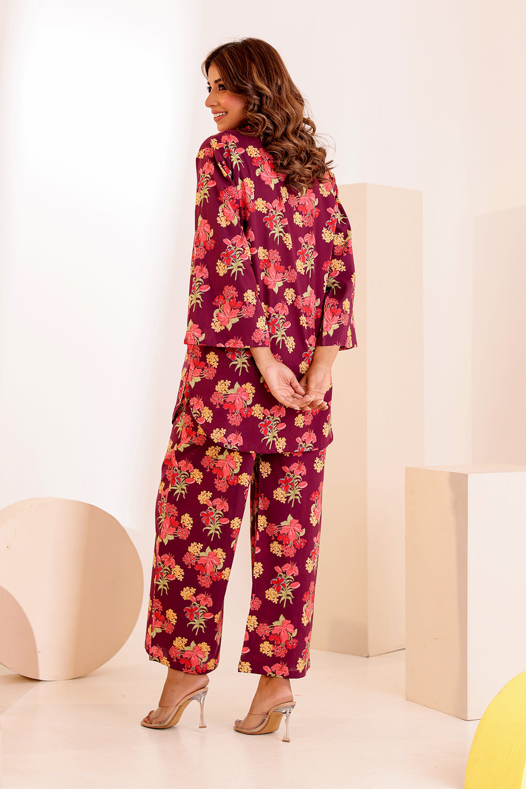 Hollyhook Cotton Coord Set