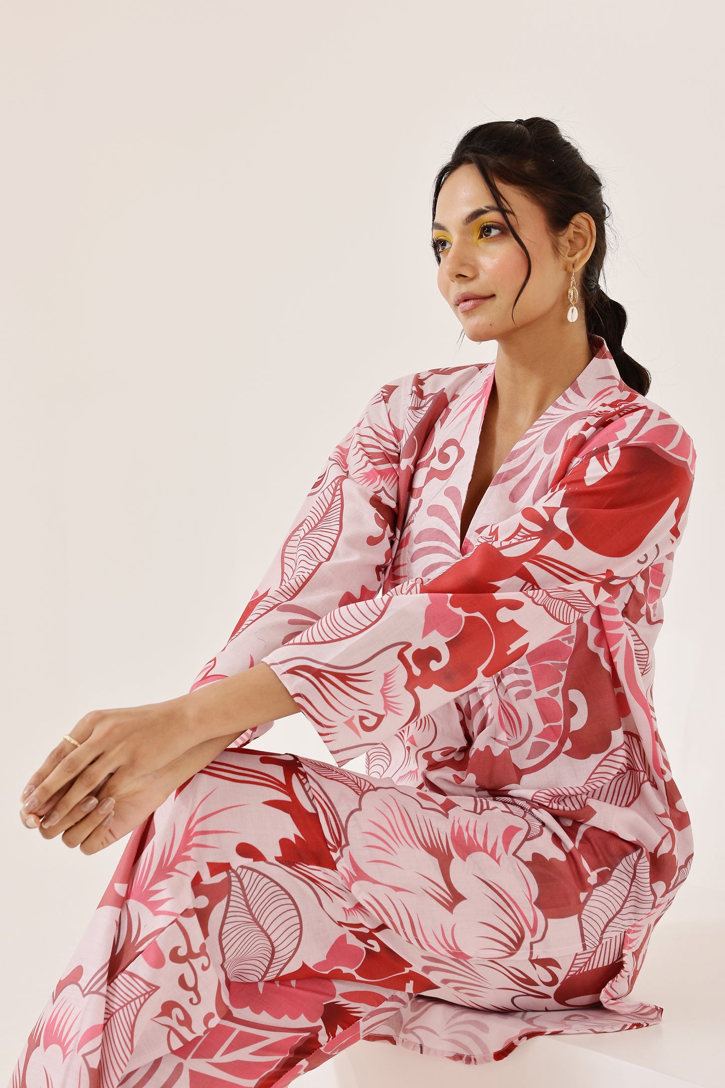 Carnation Printed Coord Set
