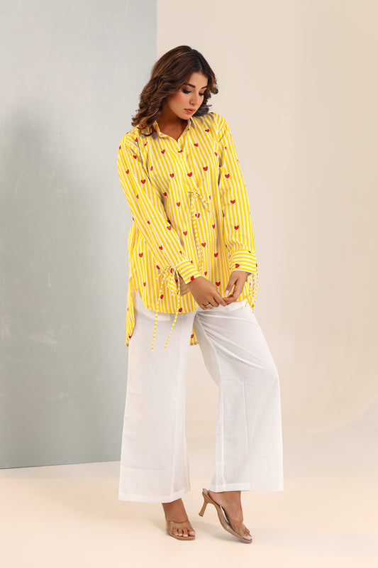 Red Hearts Cotton Coord Set