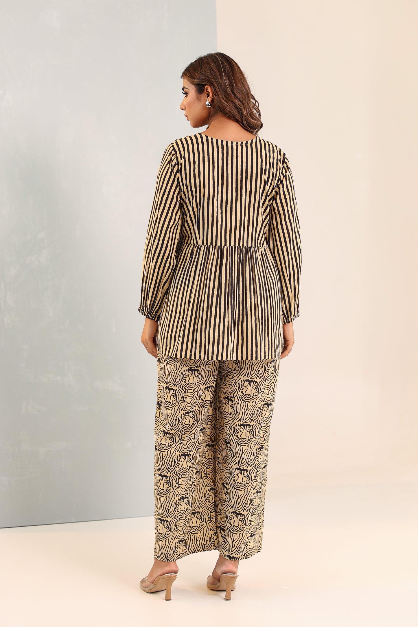 Power Stripes Cotton Coord Set