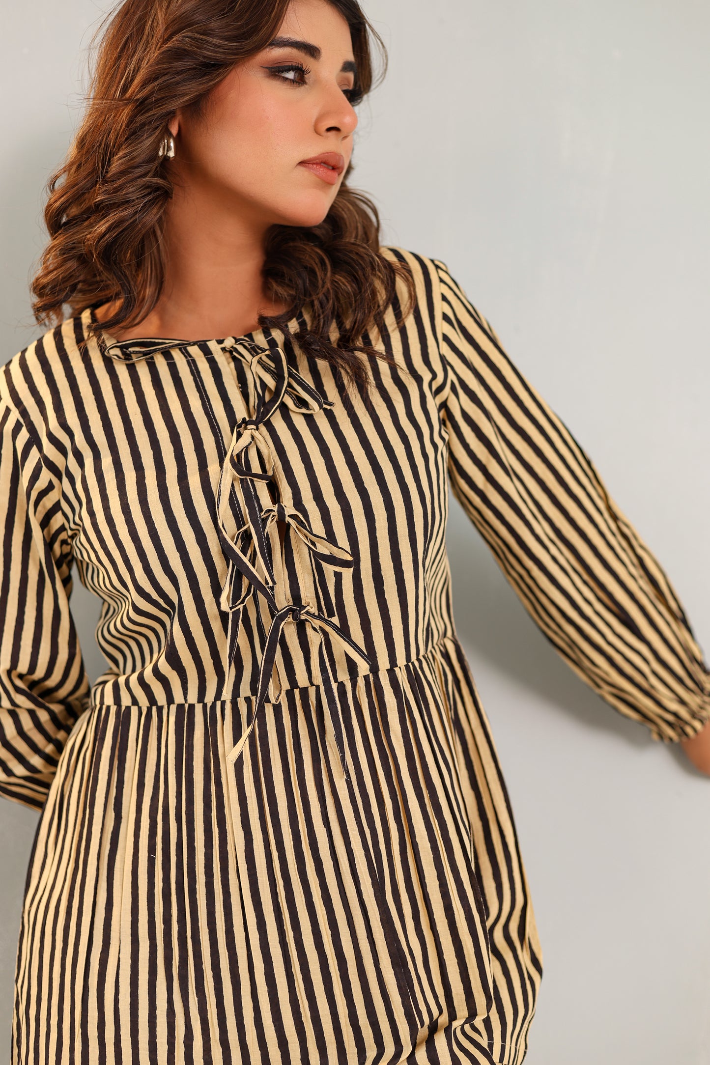 Power Stripes Cotton Coord Set