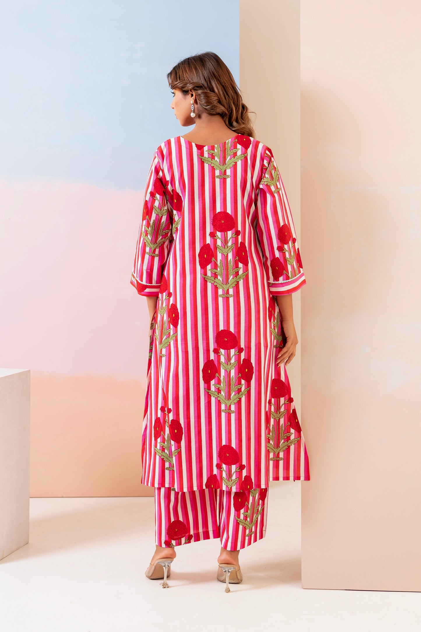 Rose Parade Cotton Coord Set