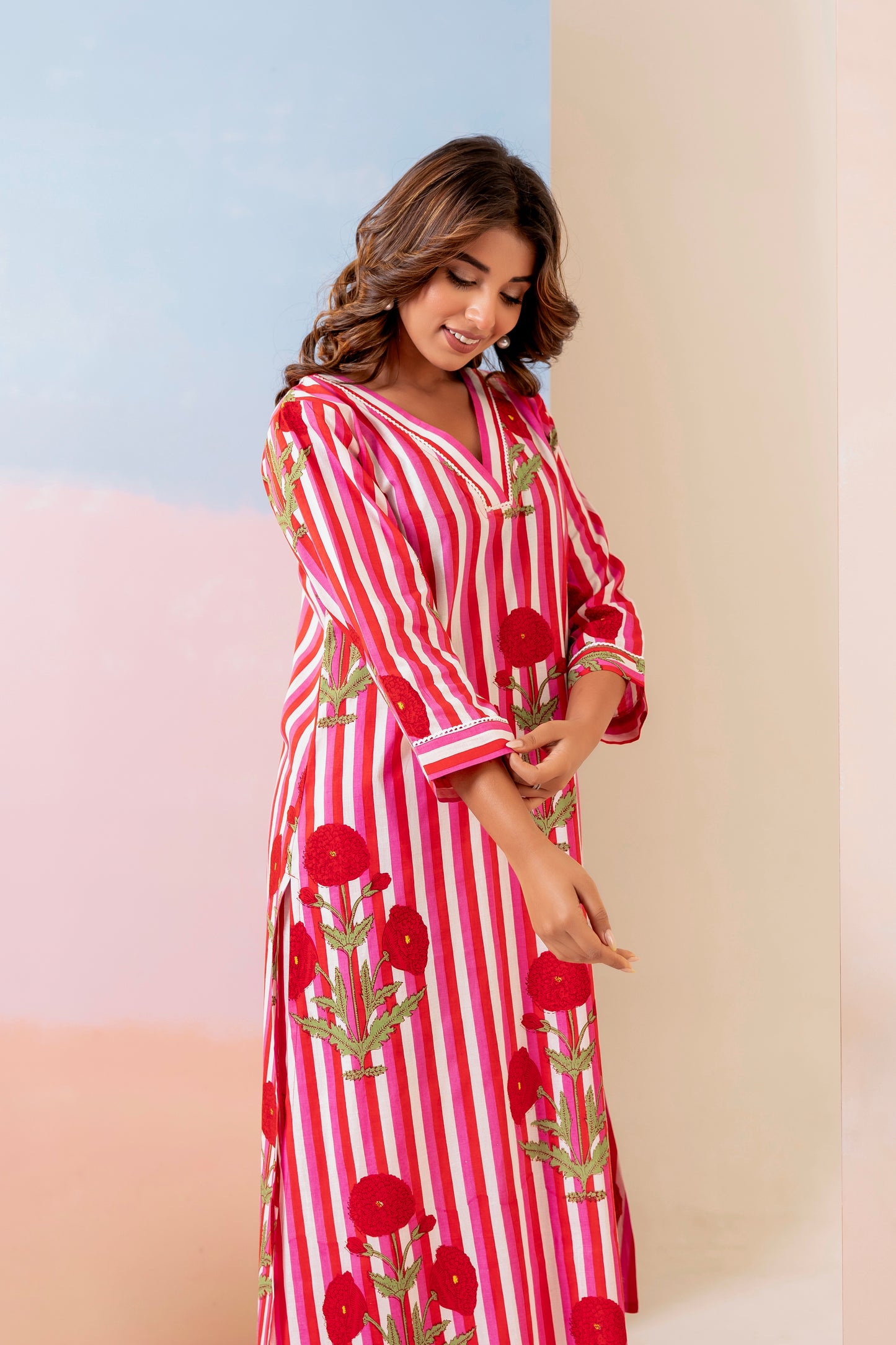 Rose Parade Cotton Coord Set