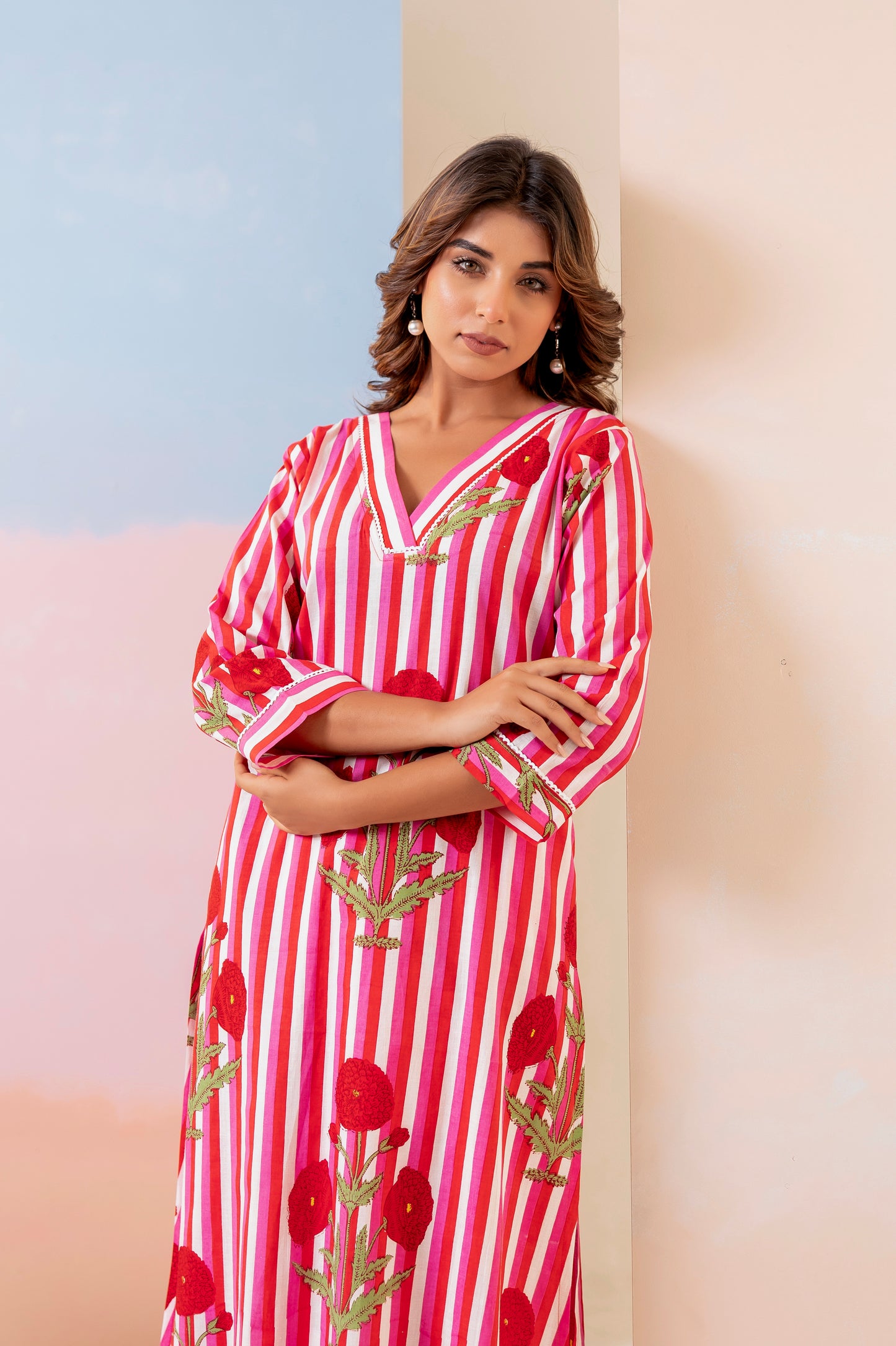 Rose Parade Cotton Coord Set