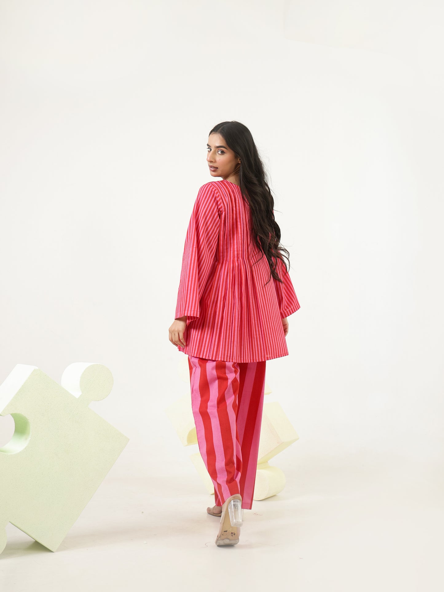 Glowline Cotton Co-ord Set