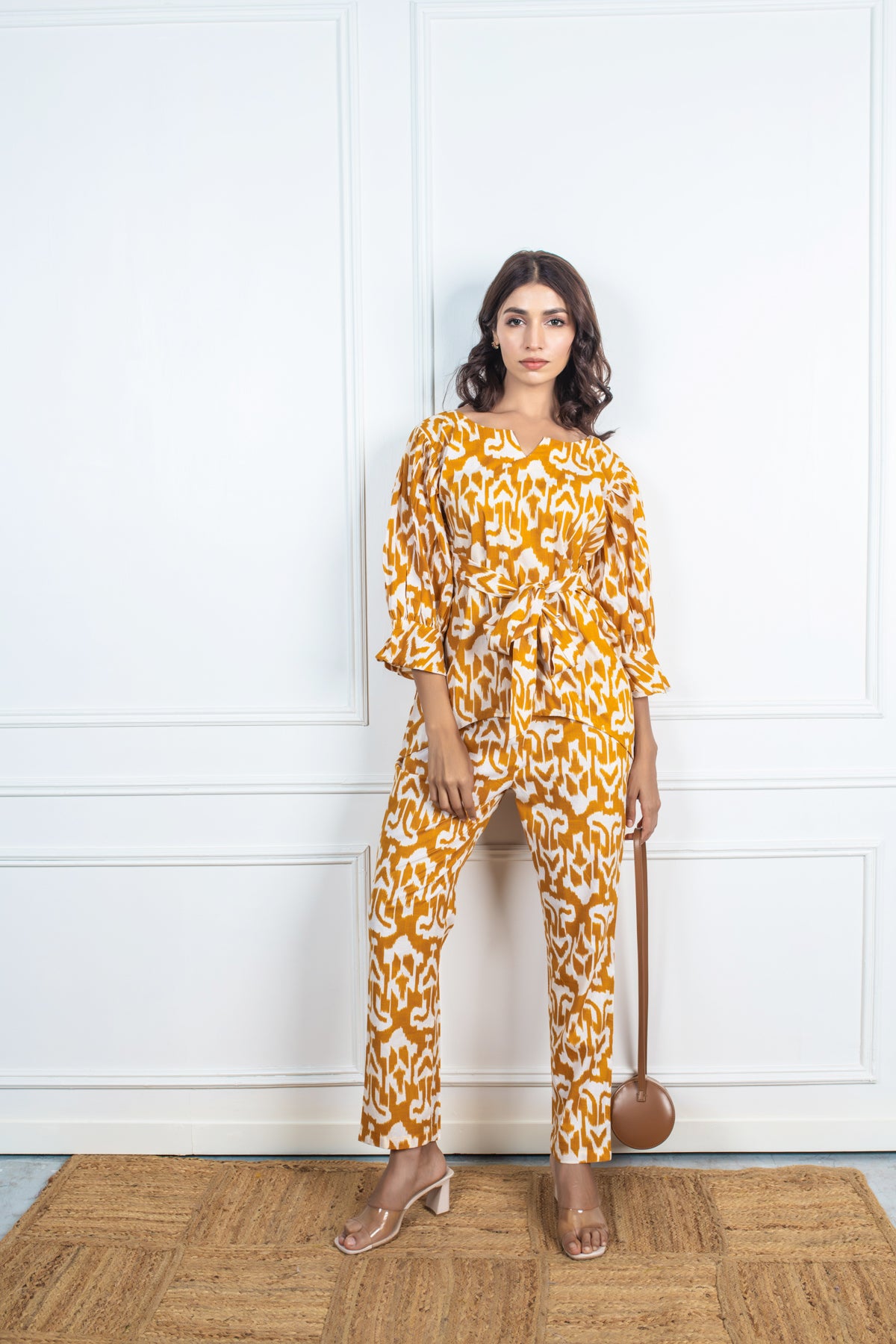 Buttercup Mustard Cotton Coord Set