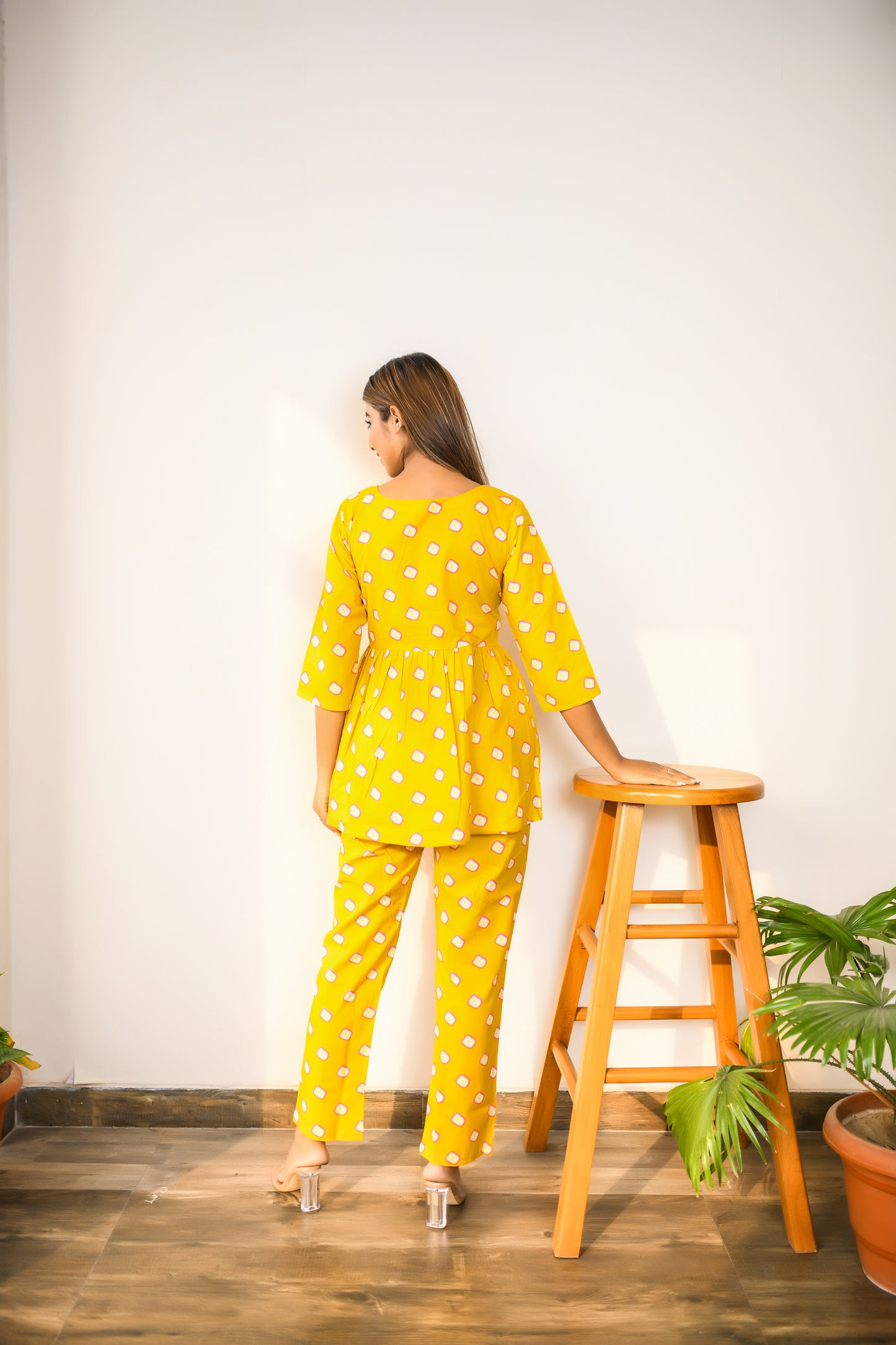 Sunshine Yellow Top & Pant Set