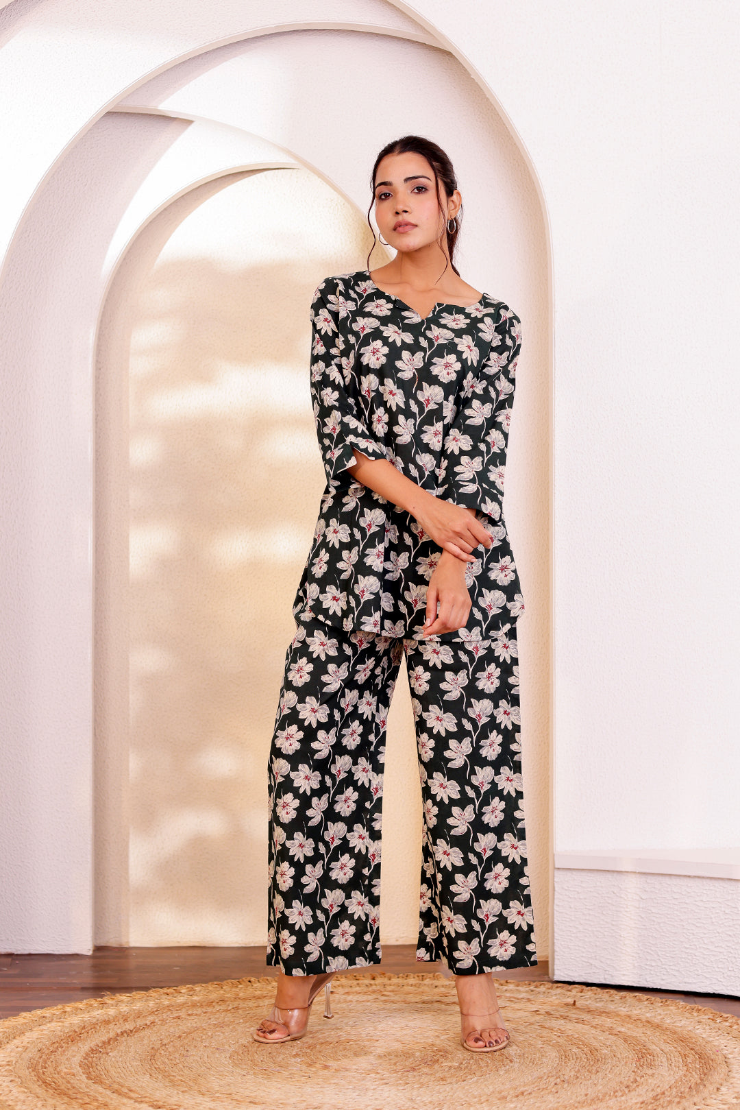 Mini Floral Cotton Coord Set