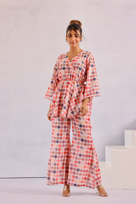 Peony Printed Coord Set