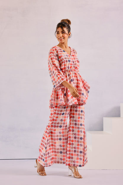 Peony Printed Coord Set