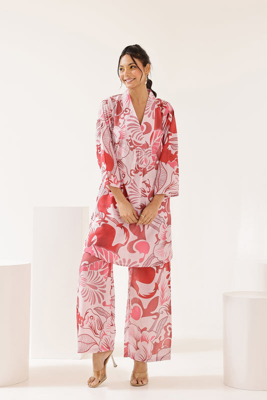 Carnation Printed Coord Set