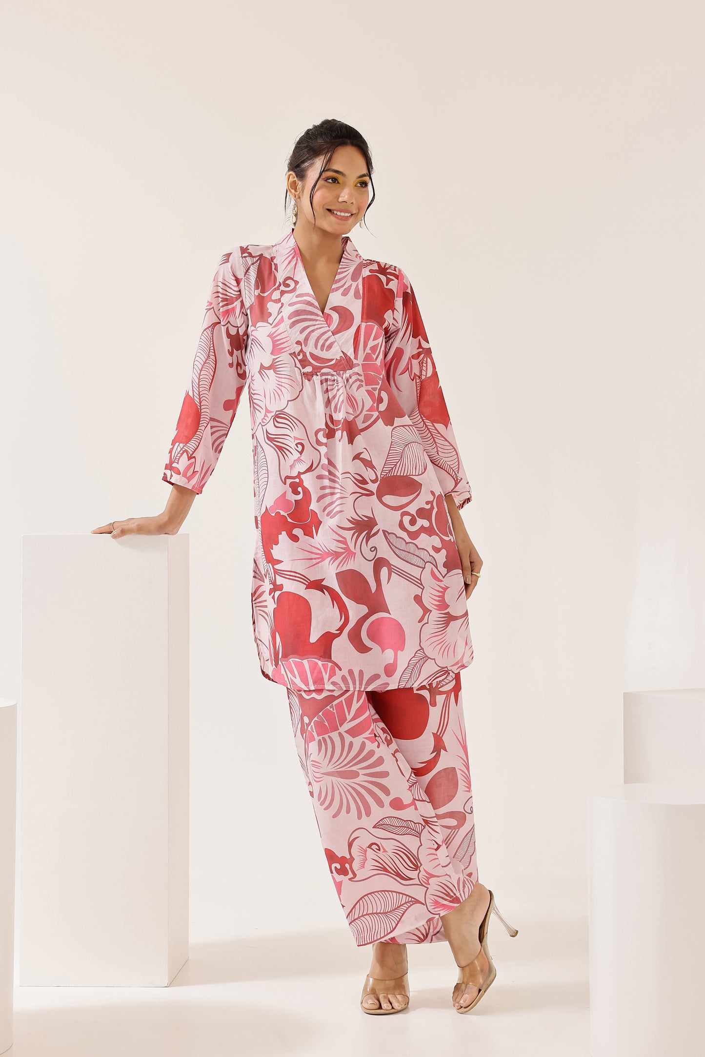 Carnation Printed Coord Set