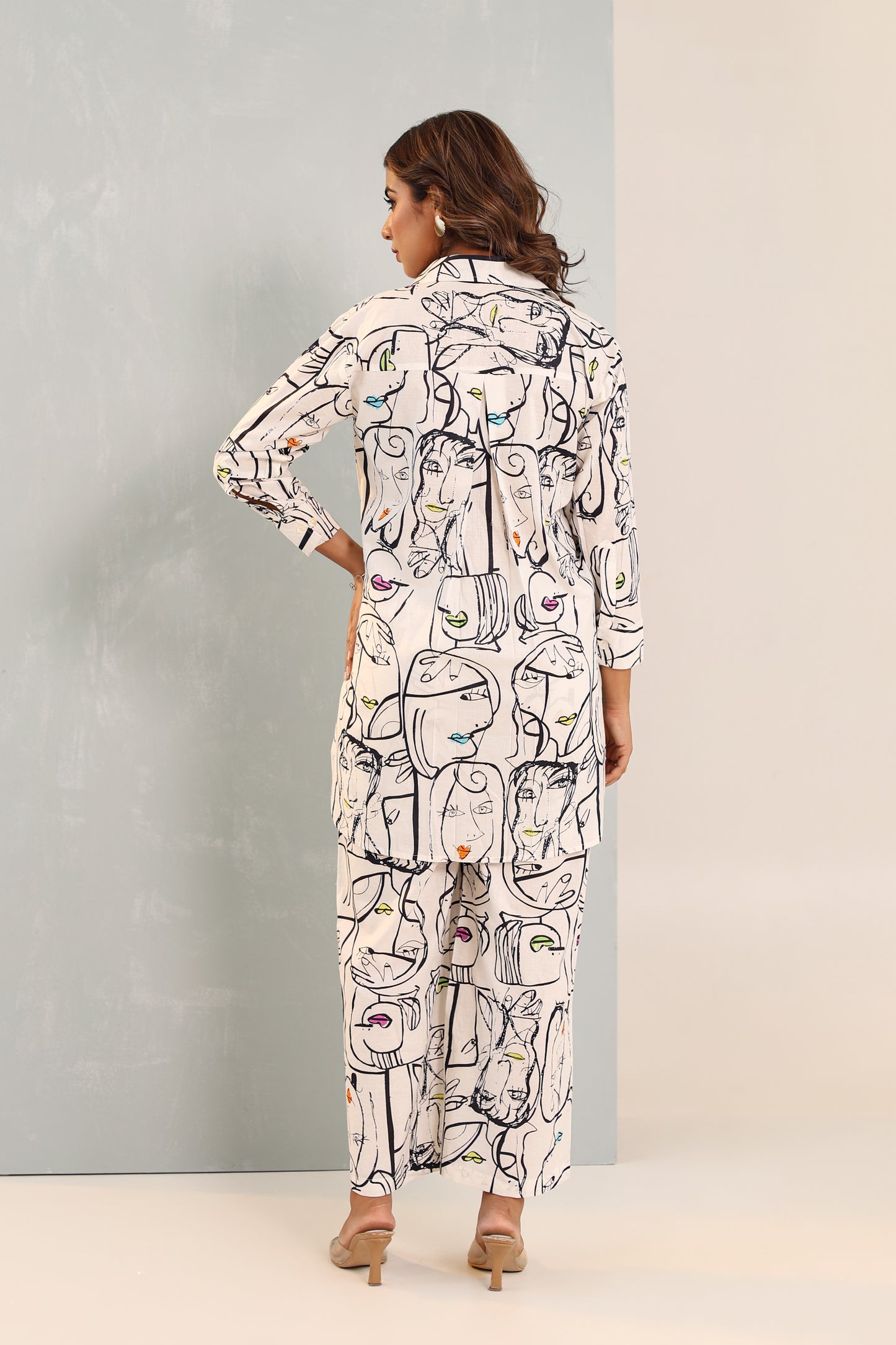 Artsy Chic Cotton Coord Set