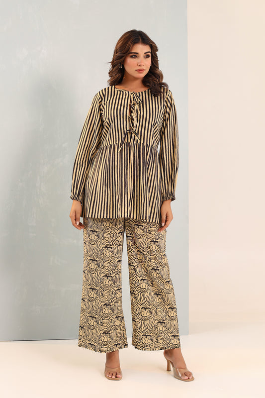 Power Stripes Cotton Coord Set