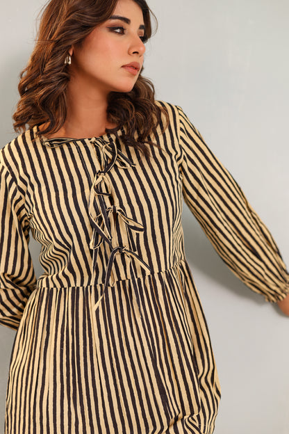 Power Stripes Cotton Coord Set