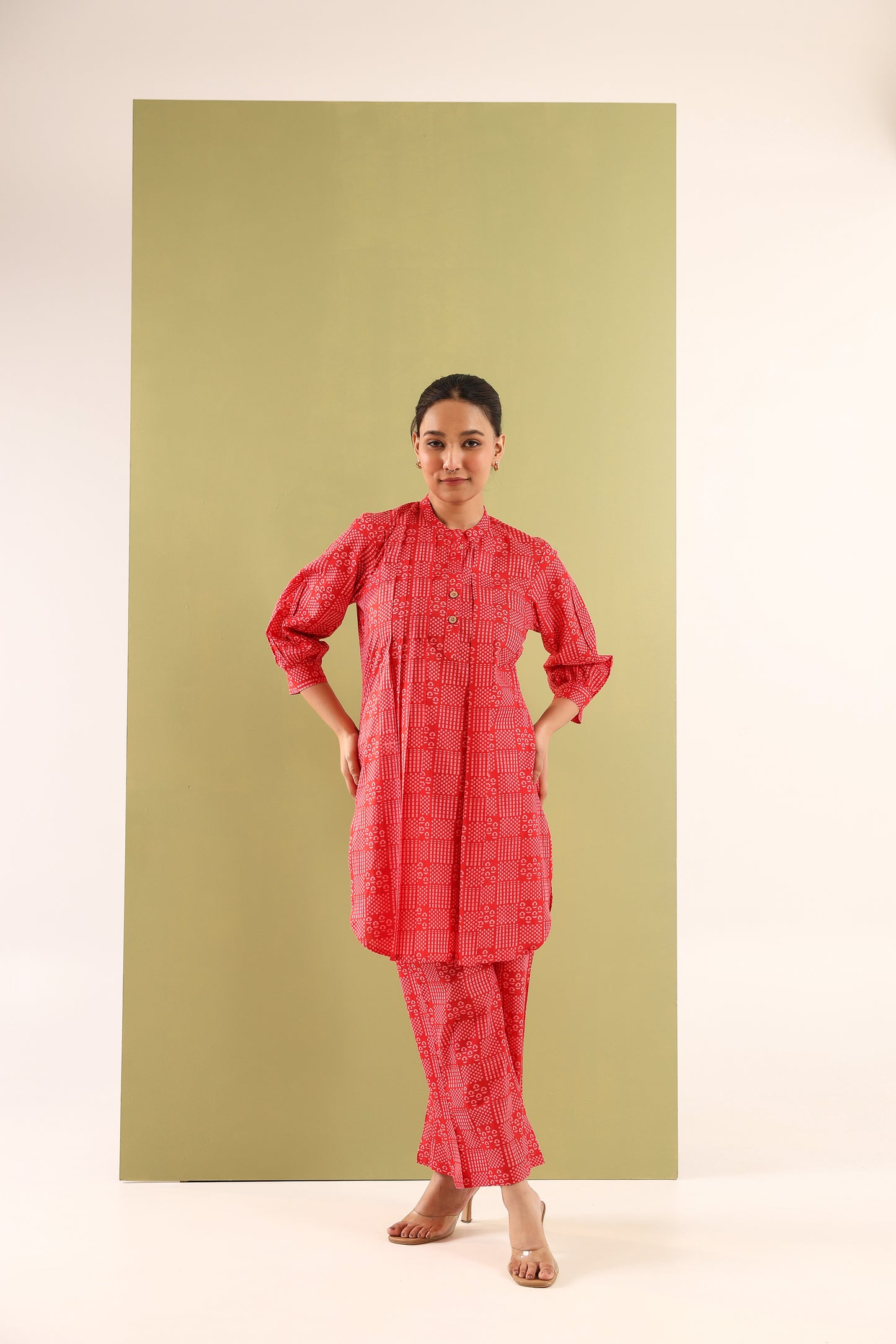 Soft Terra Cotton Coord Set