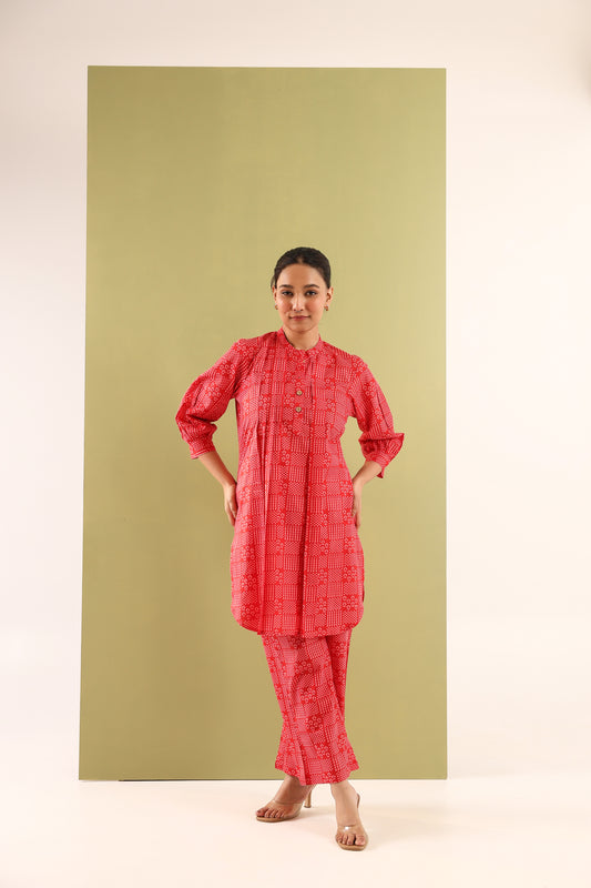 Soft Terra Cotton Coord Set