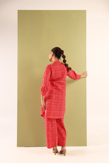 Soft Terra Cotton Coord Set