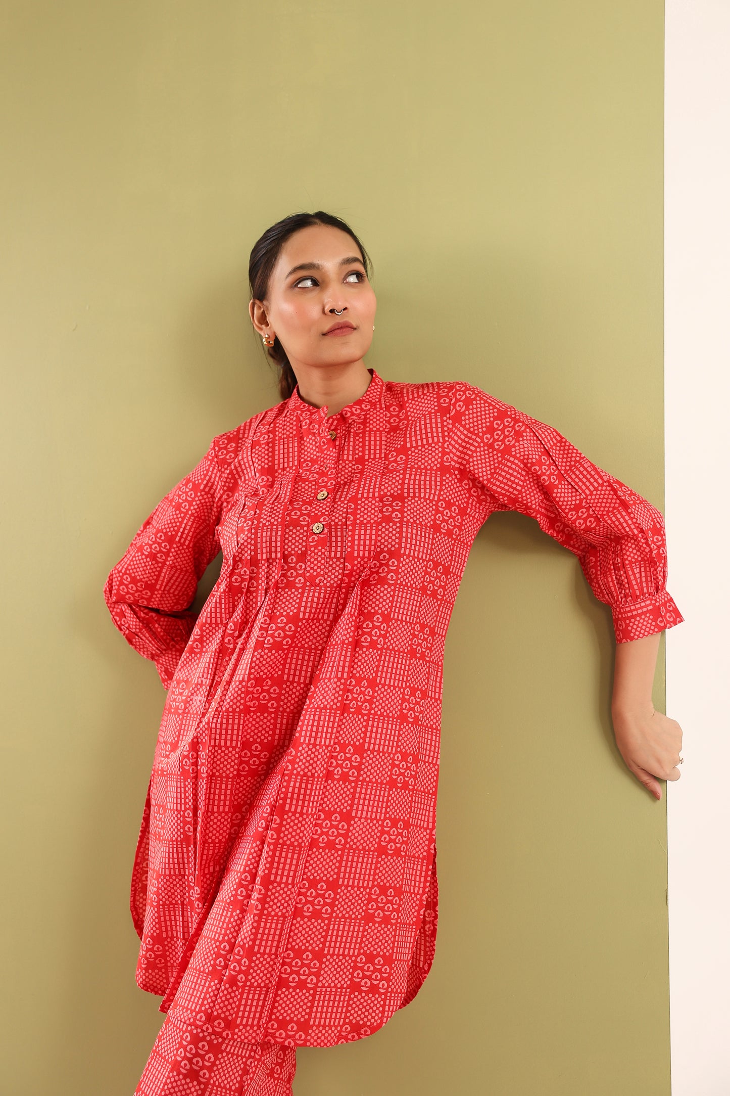 Soft Terra Cotton Coord Set