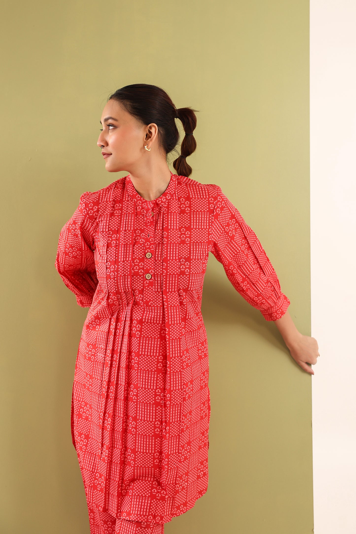 Soft Terra Cotton Coord Set