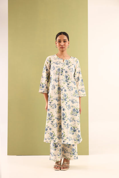 Floral Mist Cotton Coord Set