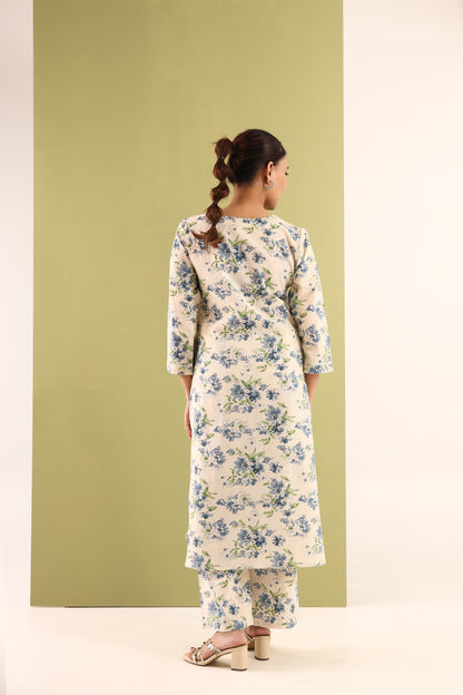 Floral Mist Cotton Coord Set