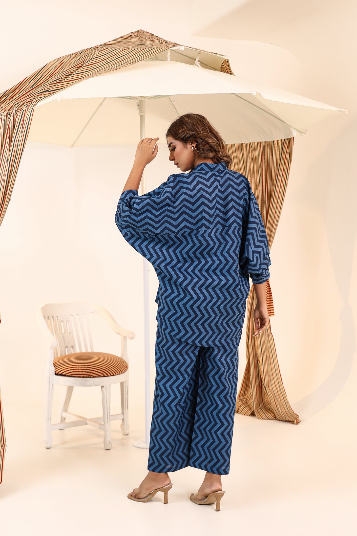 Sapphire Cotton Co-ord Set