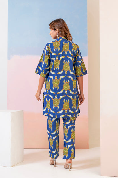 Tortoise Print Coord Set