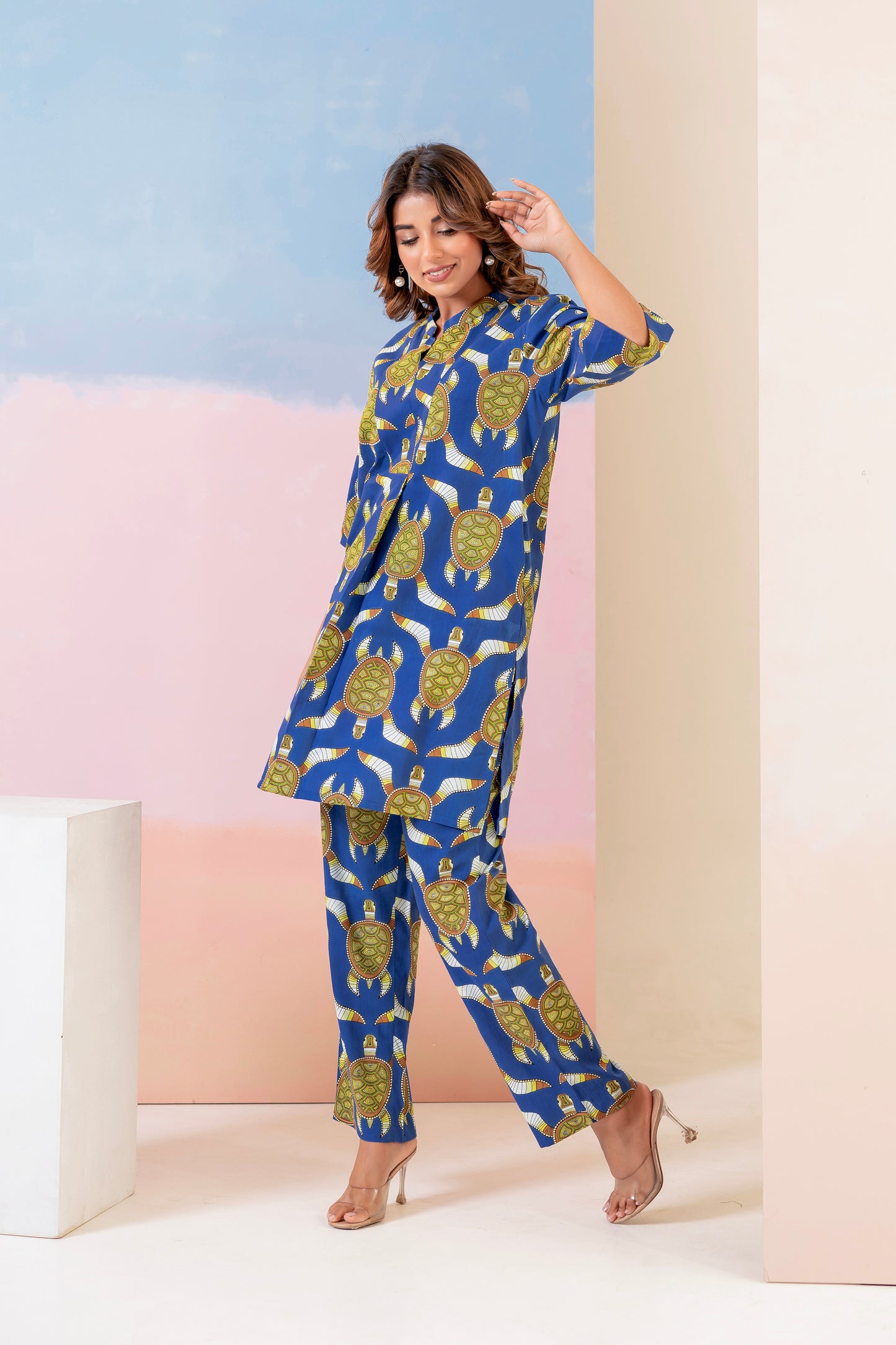 Tortoise Print Coord Set