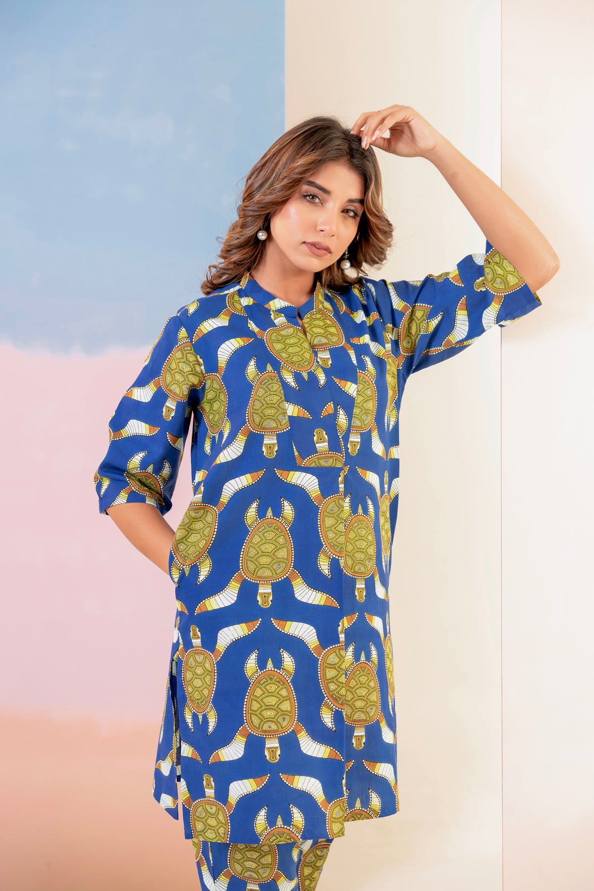 Tortoise Print Coord Set