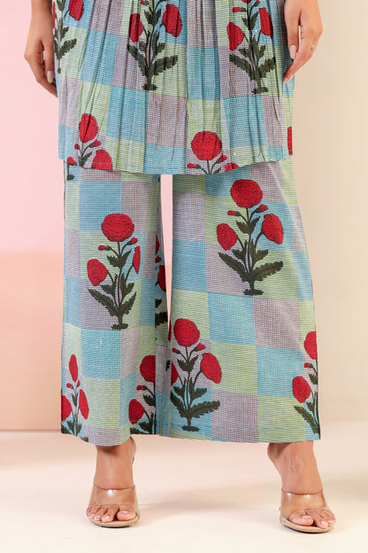 Soft Plaid Cotton Coord Set