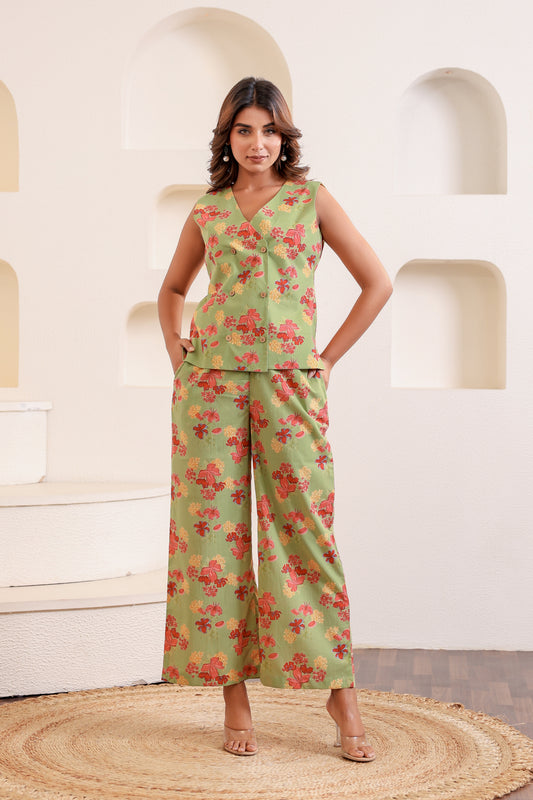 Lush Garden Cotton Coord Set