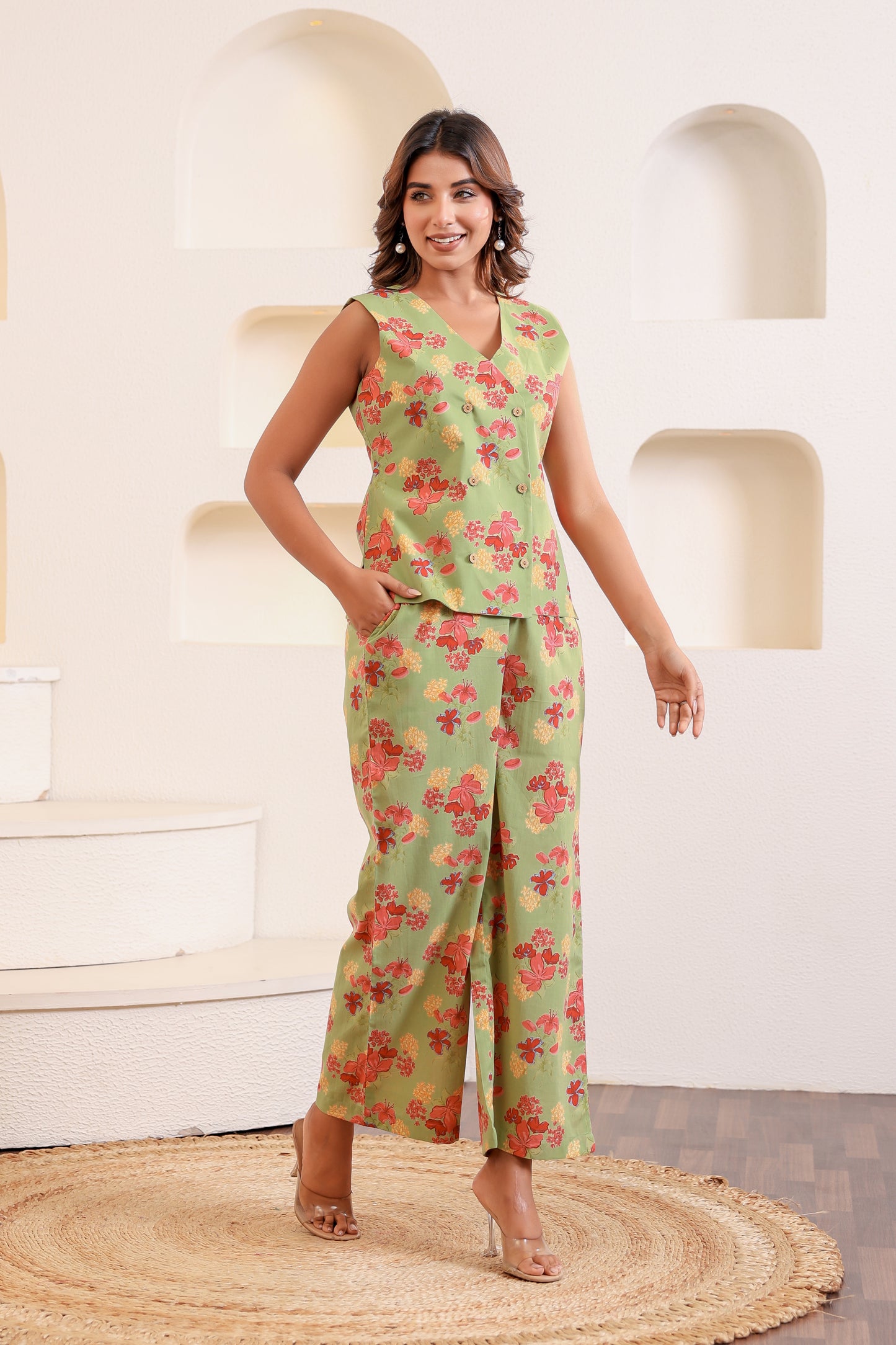 Lush Garden Cotton Coord Set