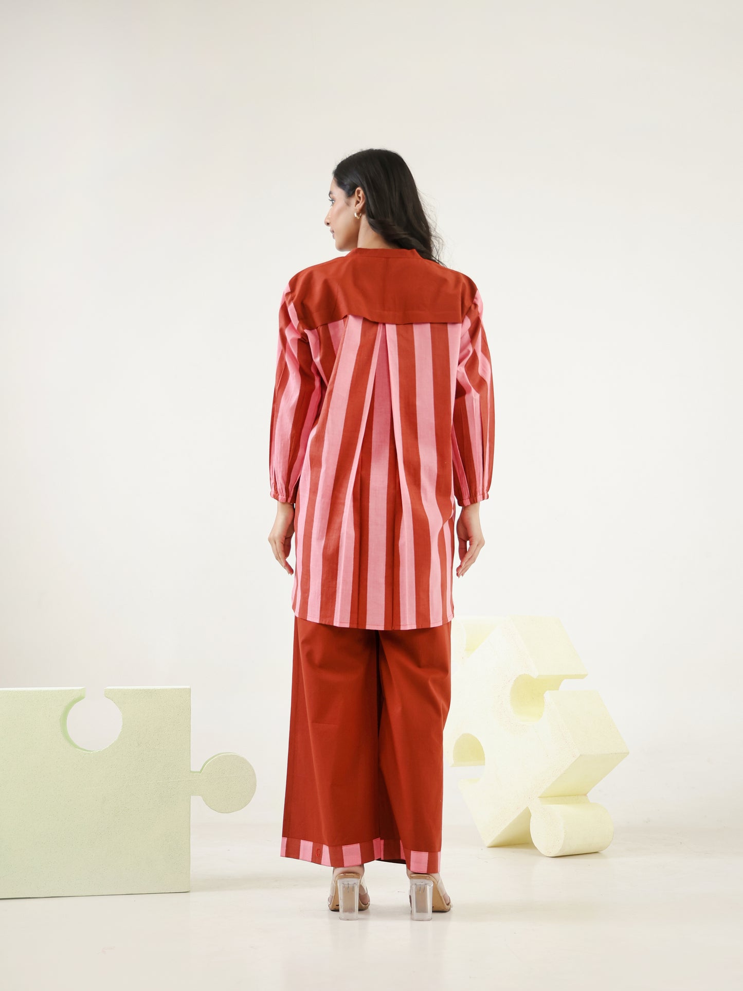 Blushberry Stripe Co-ord Set