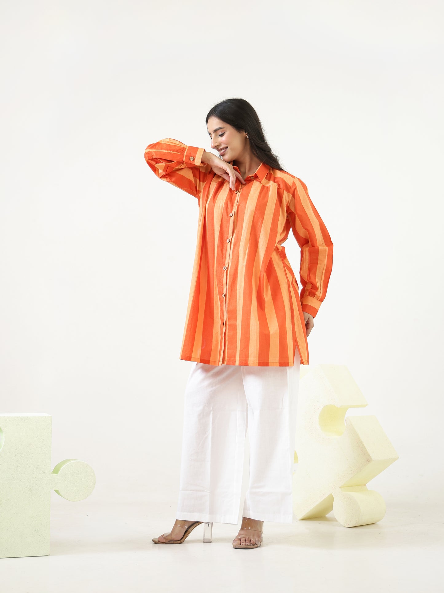 Sunshine Stripe Cotton Co-ord Set