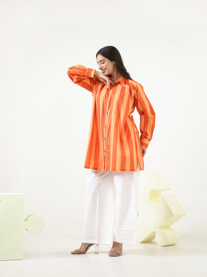 Sunshine Stripe Cotton Co-ord Set