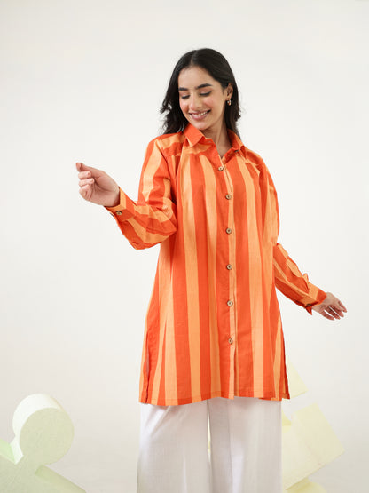 Sunshine Stripe Cotton Co-ord Set