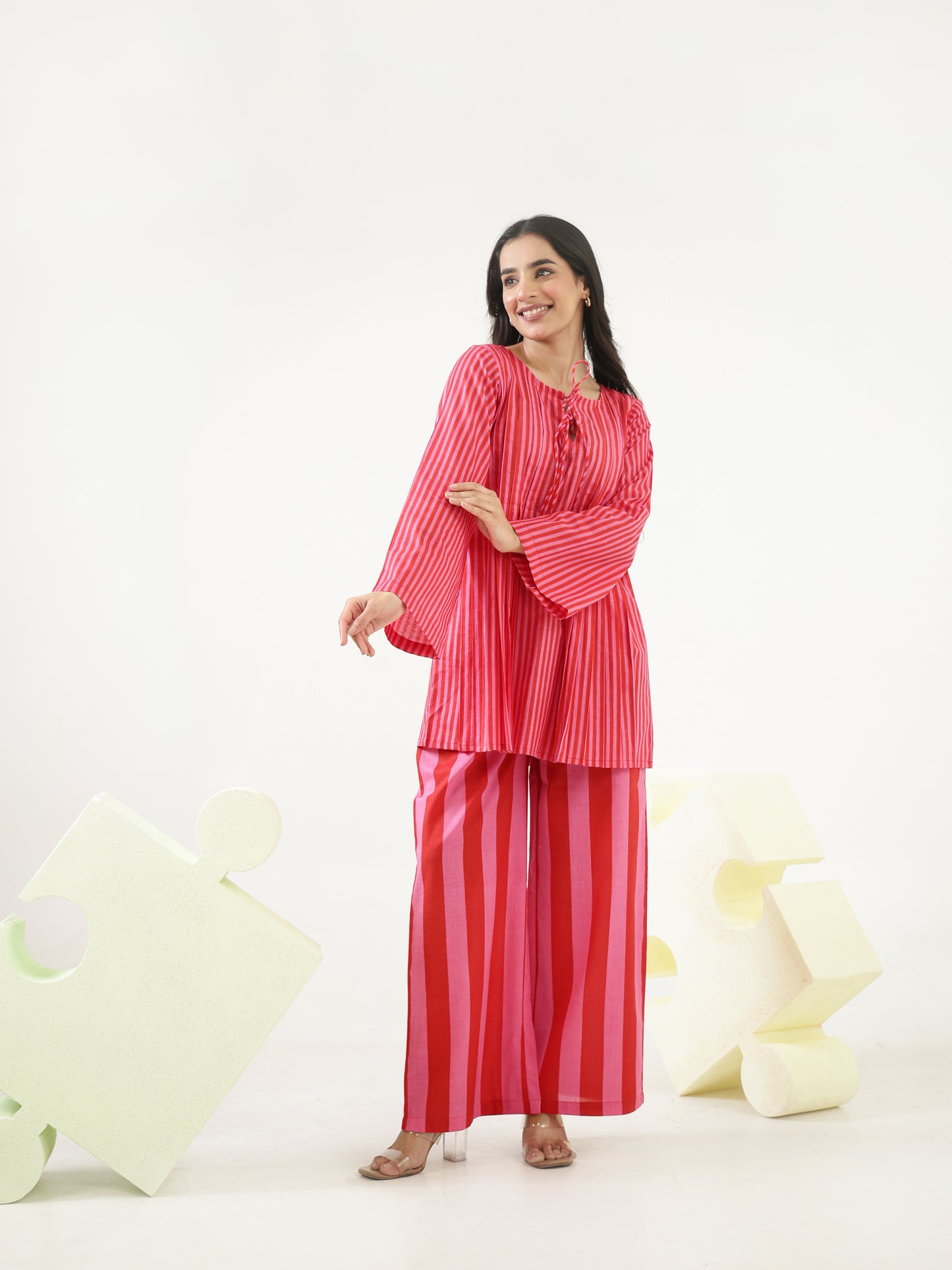 Glowline Cotton Co-ord Set