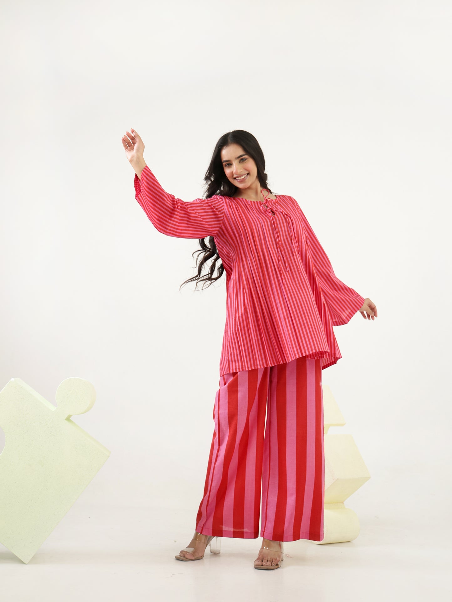 Glowline Cotton Co-ord Set