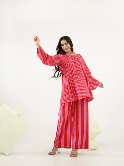 Glowline Cotton Co-ord Set
