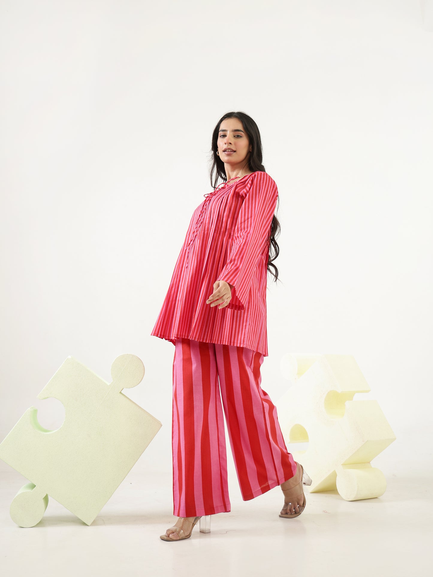 Glowline Cotton Co-ord Set