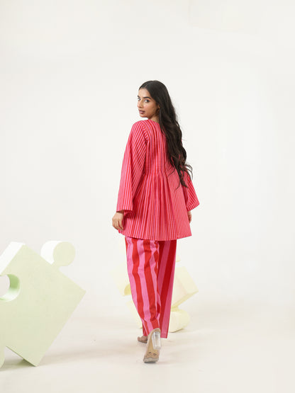 Glowline Cotton Co-ord Set