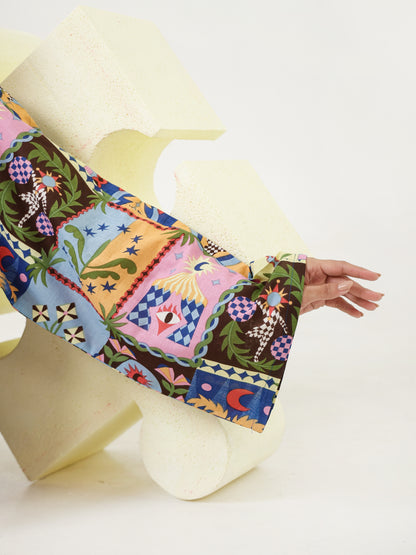 Boho Print Cotton Co-ord Set