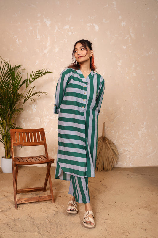 Seaglass Stripes Coord Set