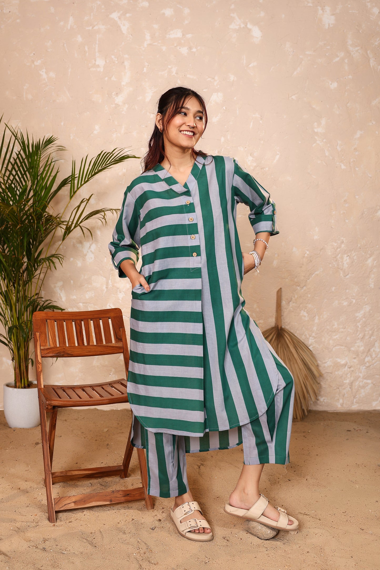 Seaglass Stripes Coord Set