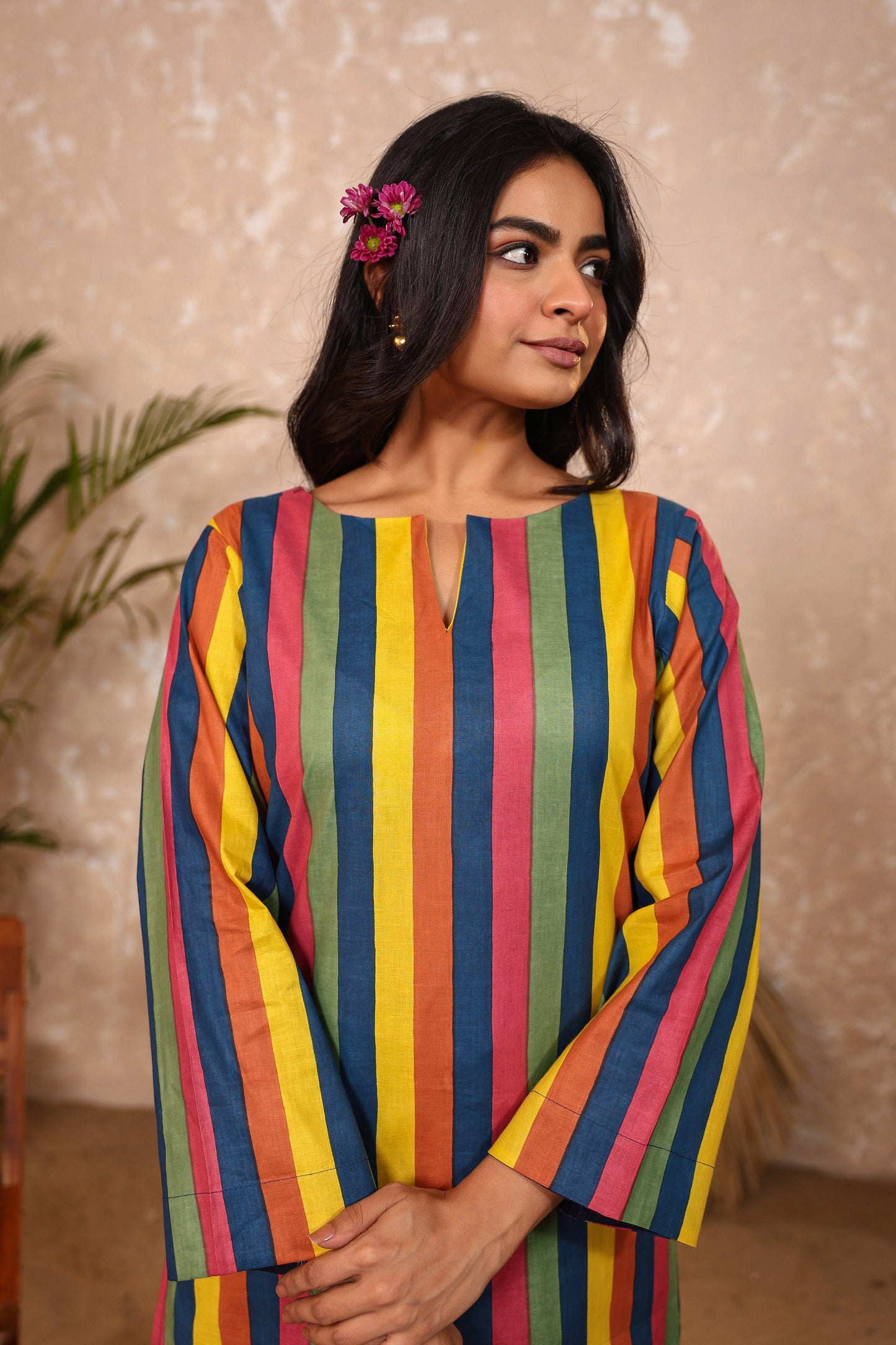 Rainbow Cotton Coord Set