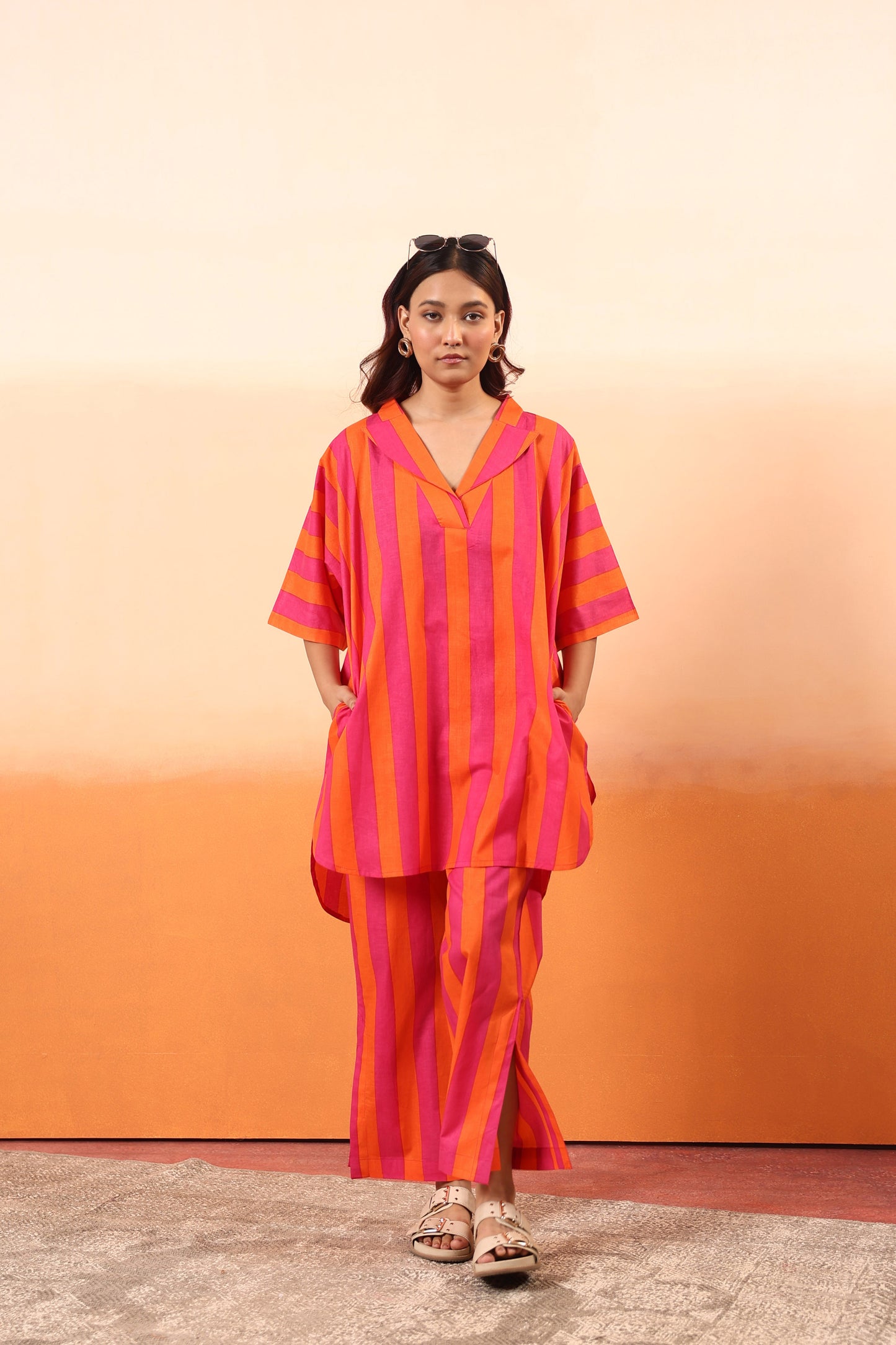 Candy Wave Cotton Coord set