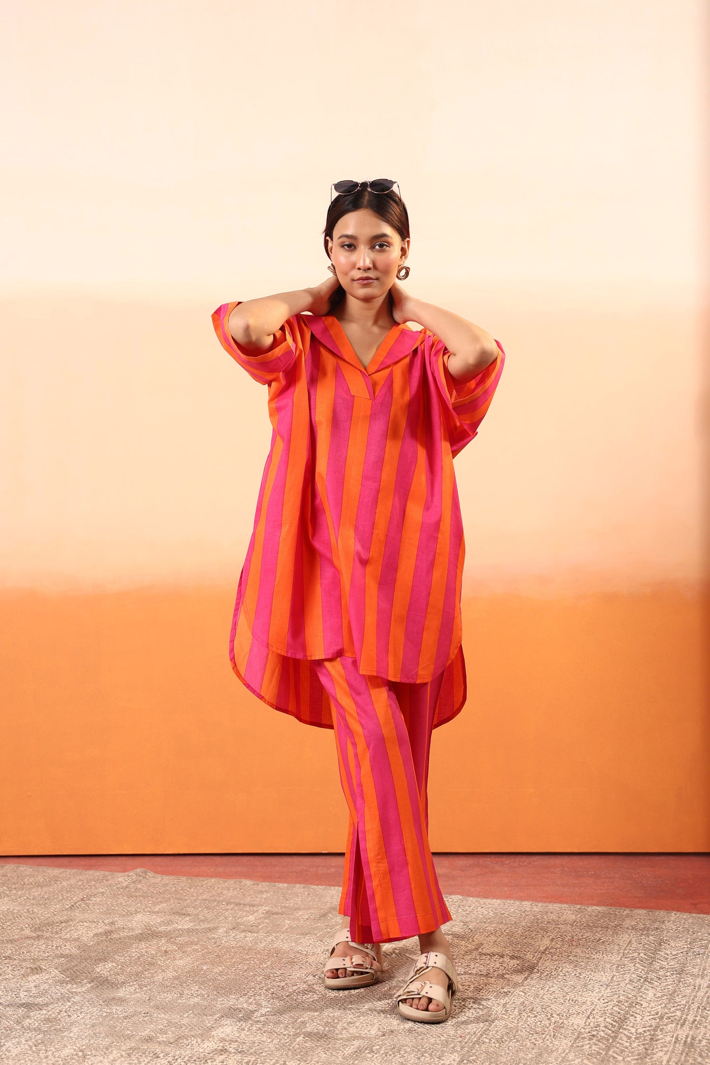Candy Wave Cotton Coord set