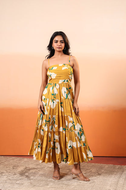 Radiant Affair Cotton Dress